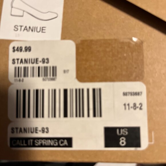 CALL IT SPRING - BLACK FAUX SUEDE PUMPS - Picture 2 of 2